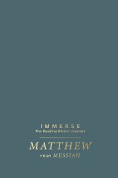 Matthew: From Messiah