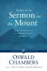 Studies in the Sermon on the Mount