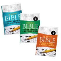 Our Daily Bread Bible Word Search & Activity books — Volume 1, 2 & 3 together